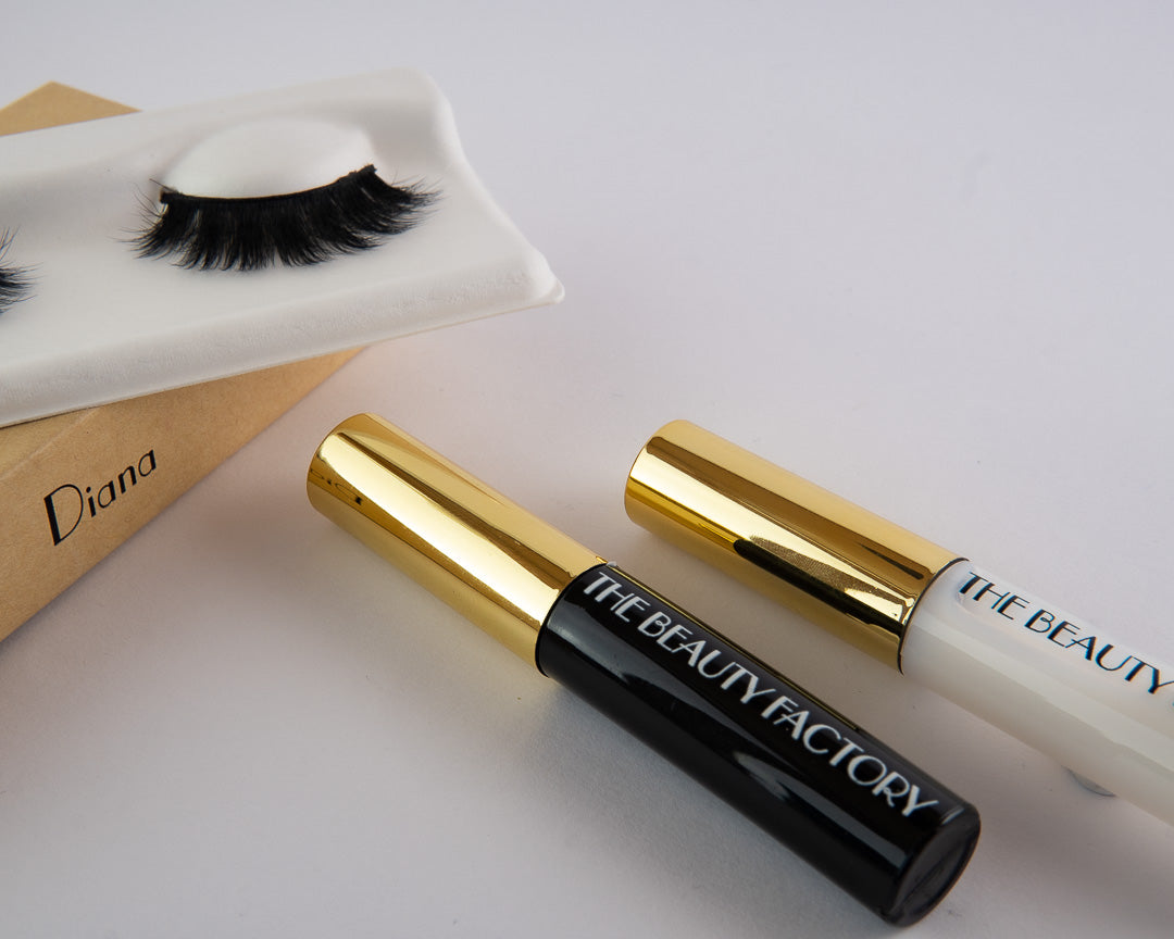 Magnetische Eyeliner/ Normale wimpers lijm