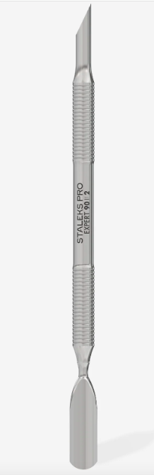 Manicure pusher EXPERT 90 TYPE 2 (beveled and rounded wide pusher)
