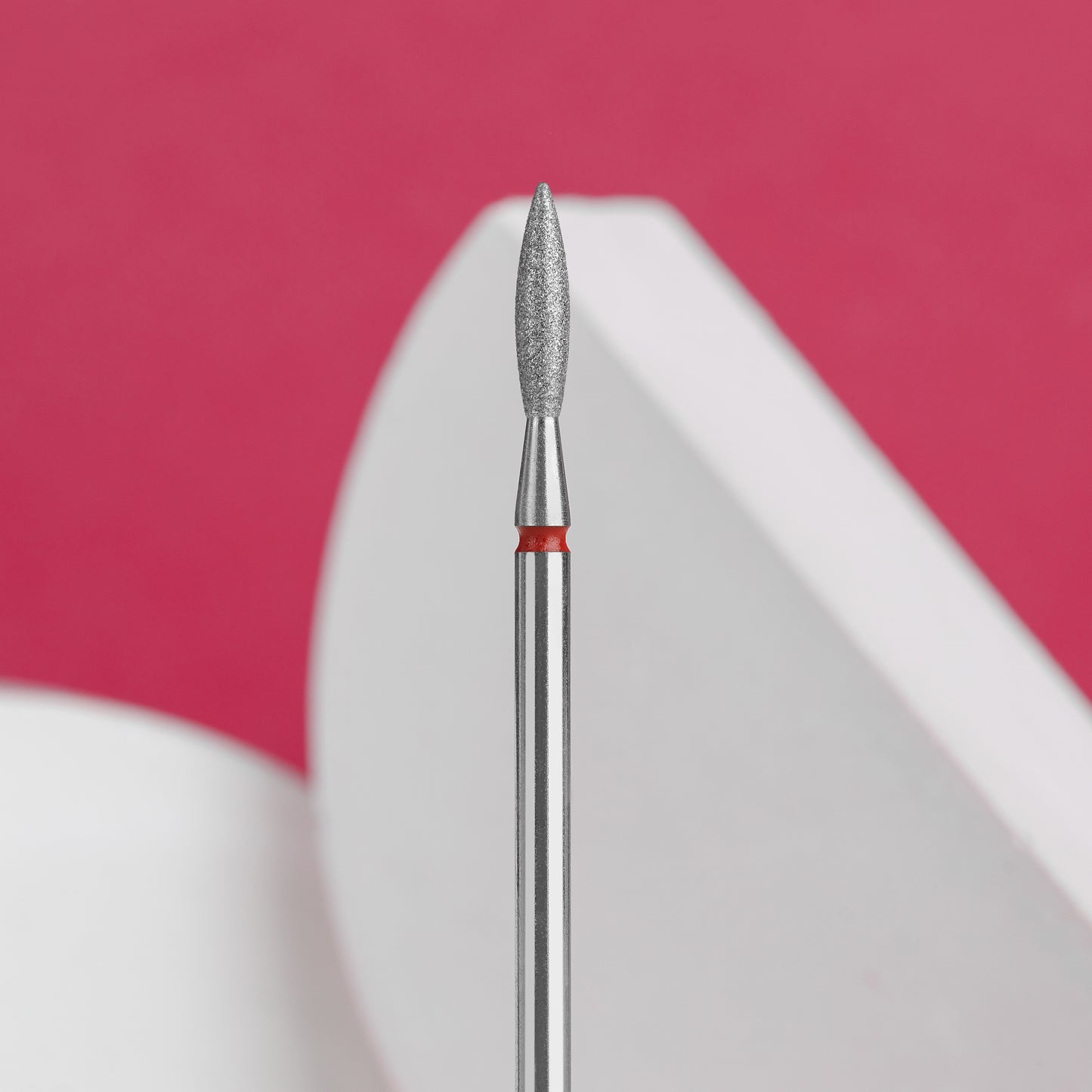 Staleks Diamant  Frees Bit Flame Red 2.1 8 mm Manicure/ Pedicure