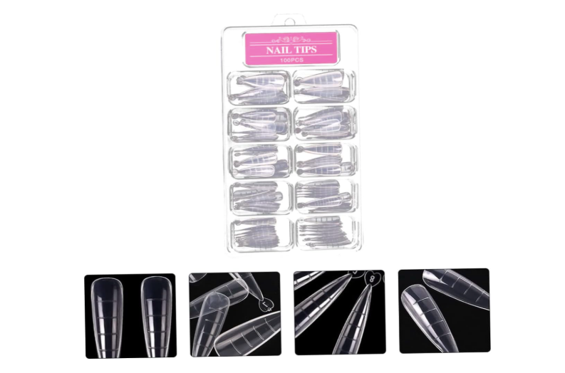 100 stuks/Dual Tips  – Kunstnagels voor Verlenging